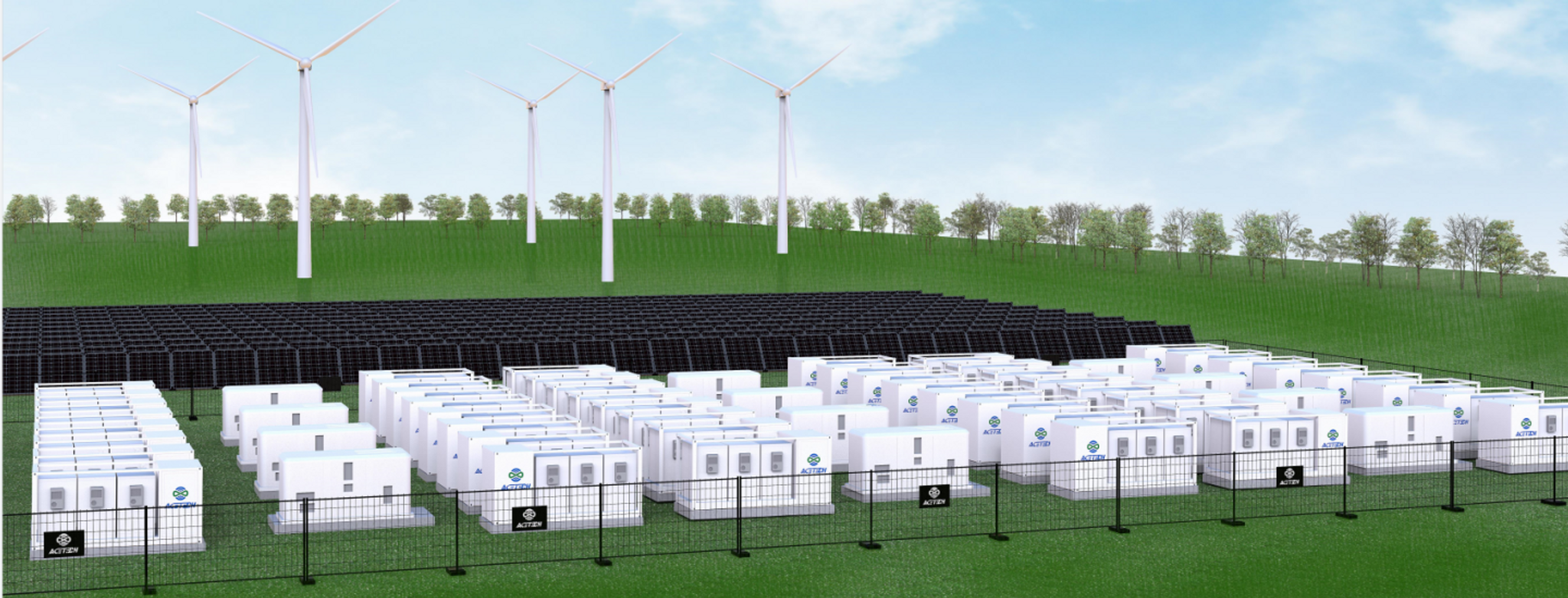 ACE Containerized Energy Storage with Industrial Size