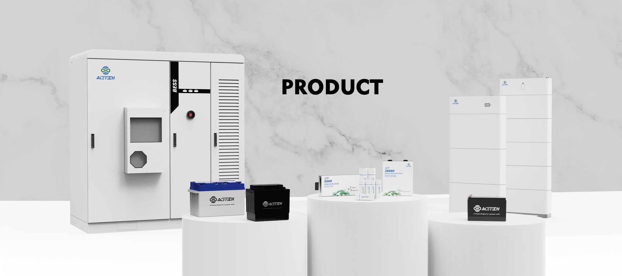 ACE lithium ion batteries and energy storage systems