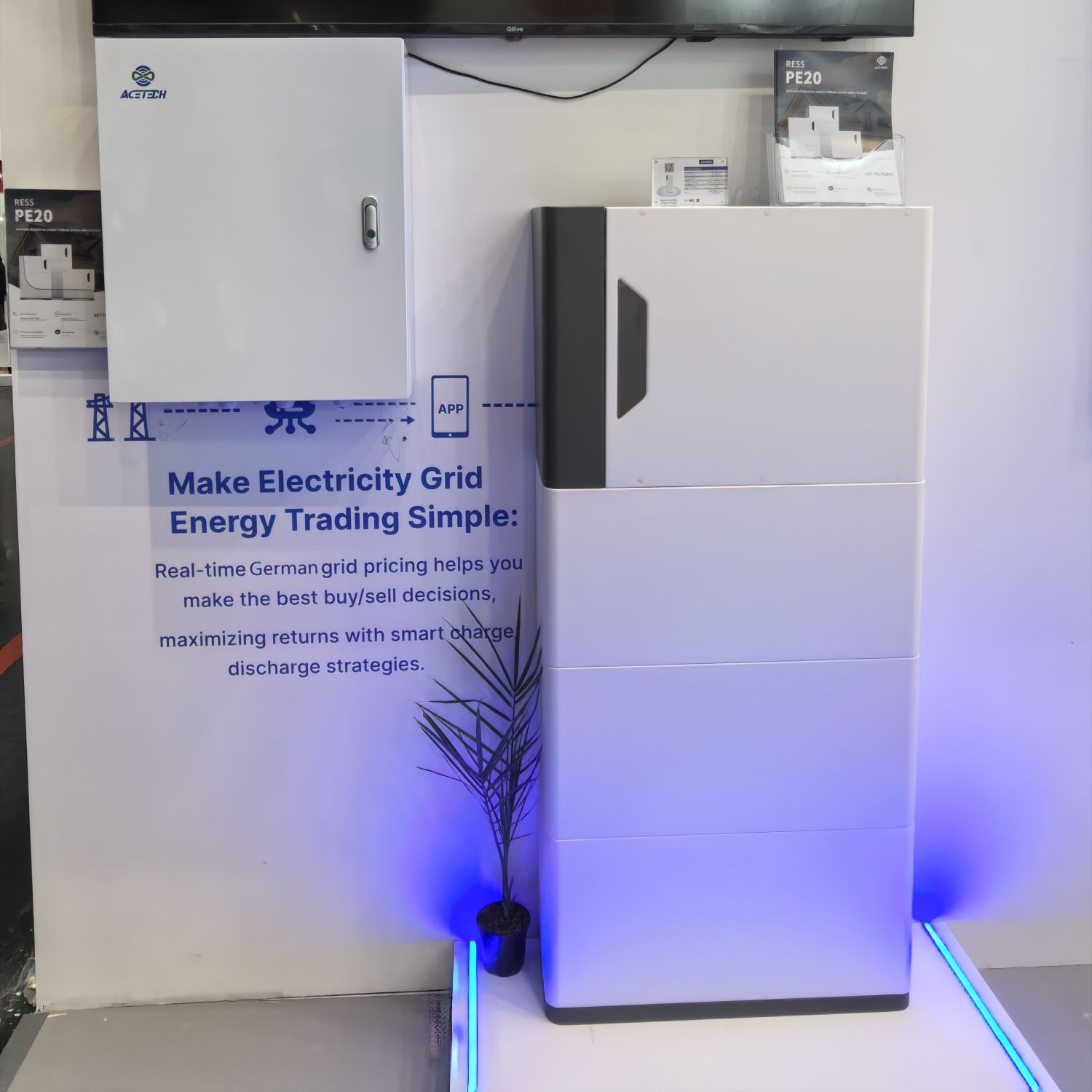 ACE Battery's PE-20 Modular Residential Energy Storage at Intersolar Europe 2025
