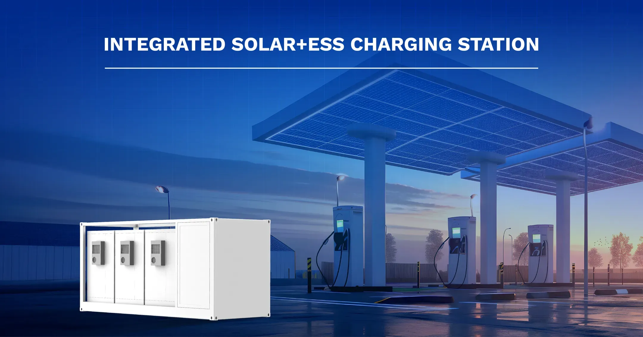 ACE Battery integrated solar+ESS charging station