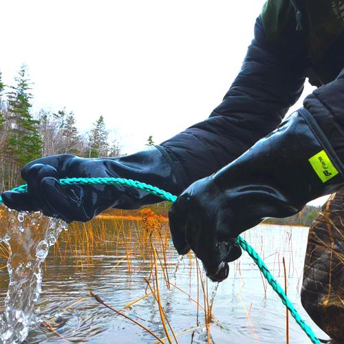 8 Fans Diver Decoy Gloves，Waterproof Thinsulate Hunting Gloves for Men，Fleece-Lined Warm Fishing Golves，Insulated Winter Work Gloves，Comfort Fit for