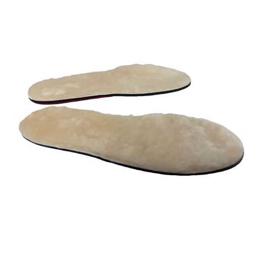 Мужские стельки из овечьей кожи для тепла, комфорта и поддержки.