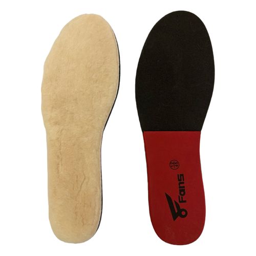 Мужские стельки из овечьей кожи для тепла, комфорта и поддержки.