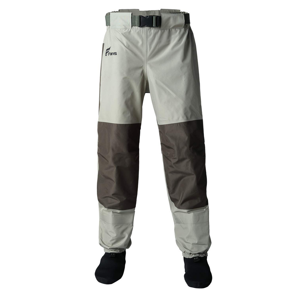 8Fans Triple-Layer Breathable Neoprene Stocking-Foot Pant Waders