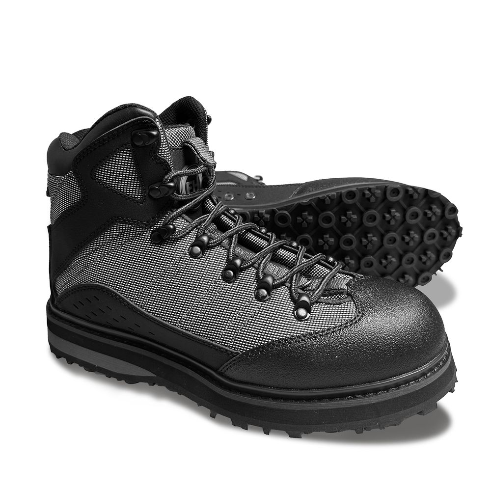 8Fans Удобные прочные мужские ботинки с резиновой подошвой и противоскользящим покрытием Rock Grip