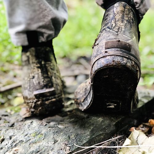 8Fans Realtree Timber Camo Deck Boots