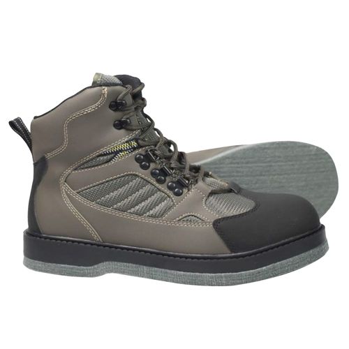 8 Fans Felt Sole Wading Boots, Non-Slip Felt Bottom Boots for Fly Fishing