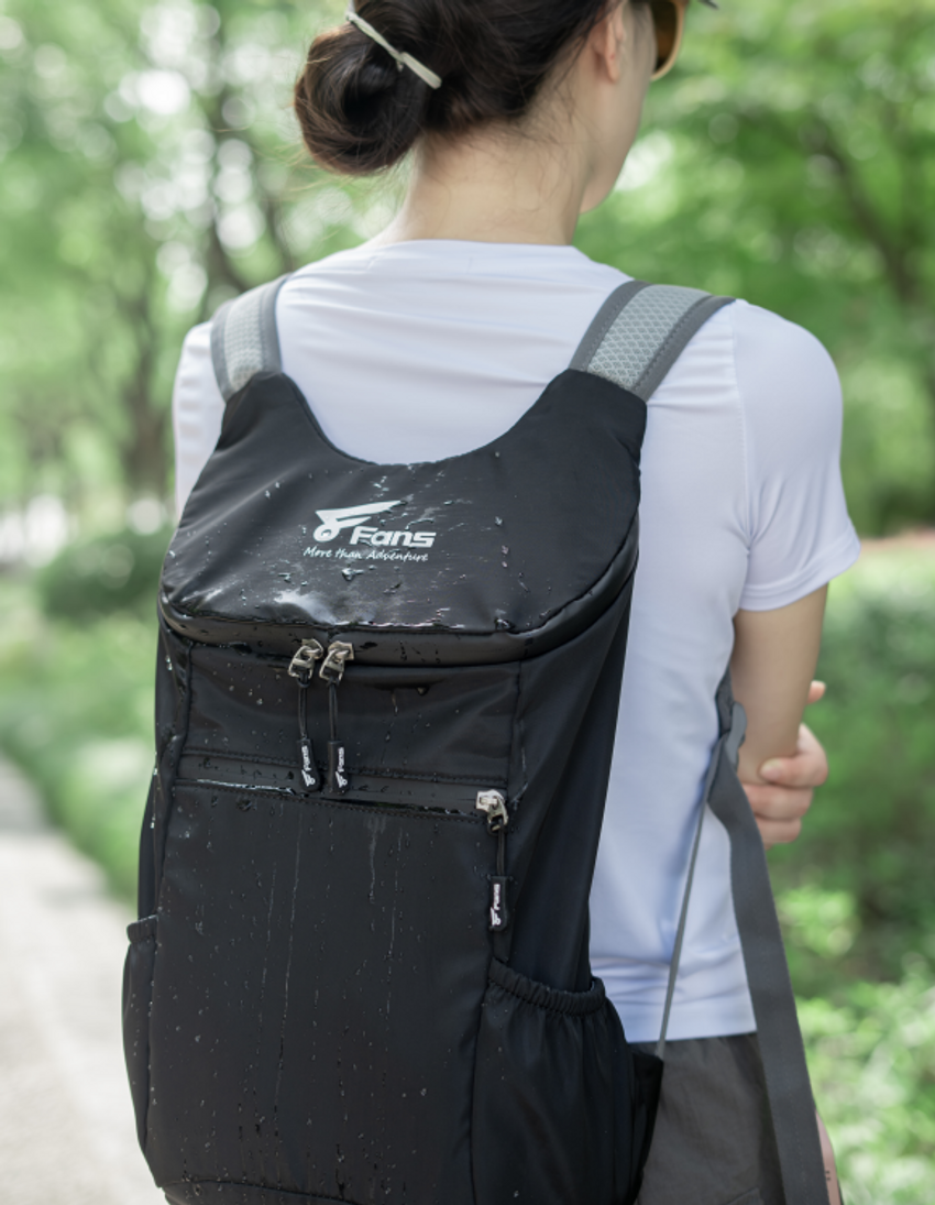 8 Fans 12L/20L Hiking Backpack, Waterproof Packable Travel  Daypack-Lightweight Back Pack Outdoor Foldable Rucksack (20L)