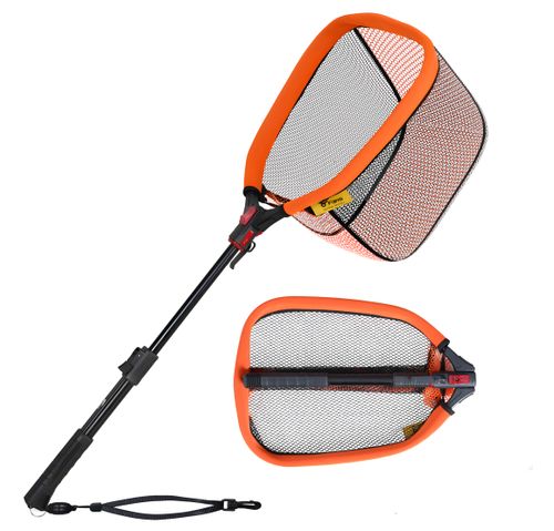 8FANS Floating Fishing Net, Foldable Extendable Fish Landing Net