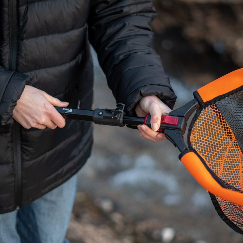 8FANS Floating Fishing Net, Foldable Extendable Fish Landing Net