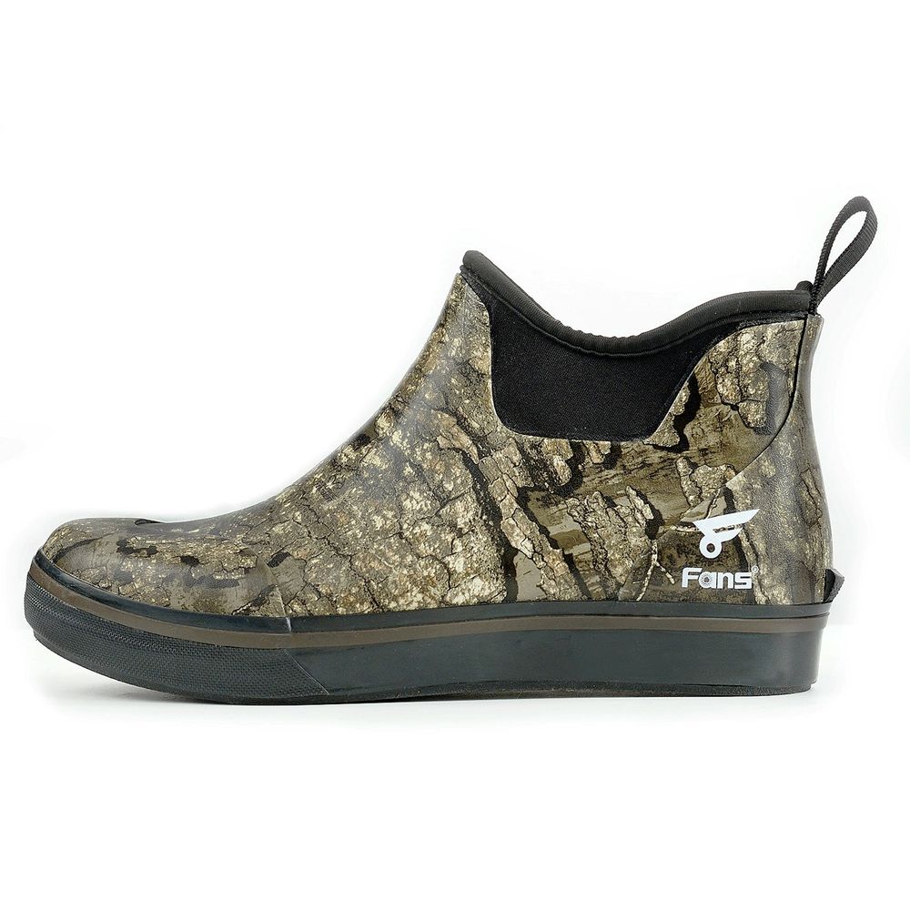 8Fans Realtree Timber Camo Deck Boots