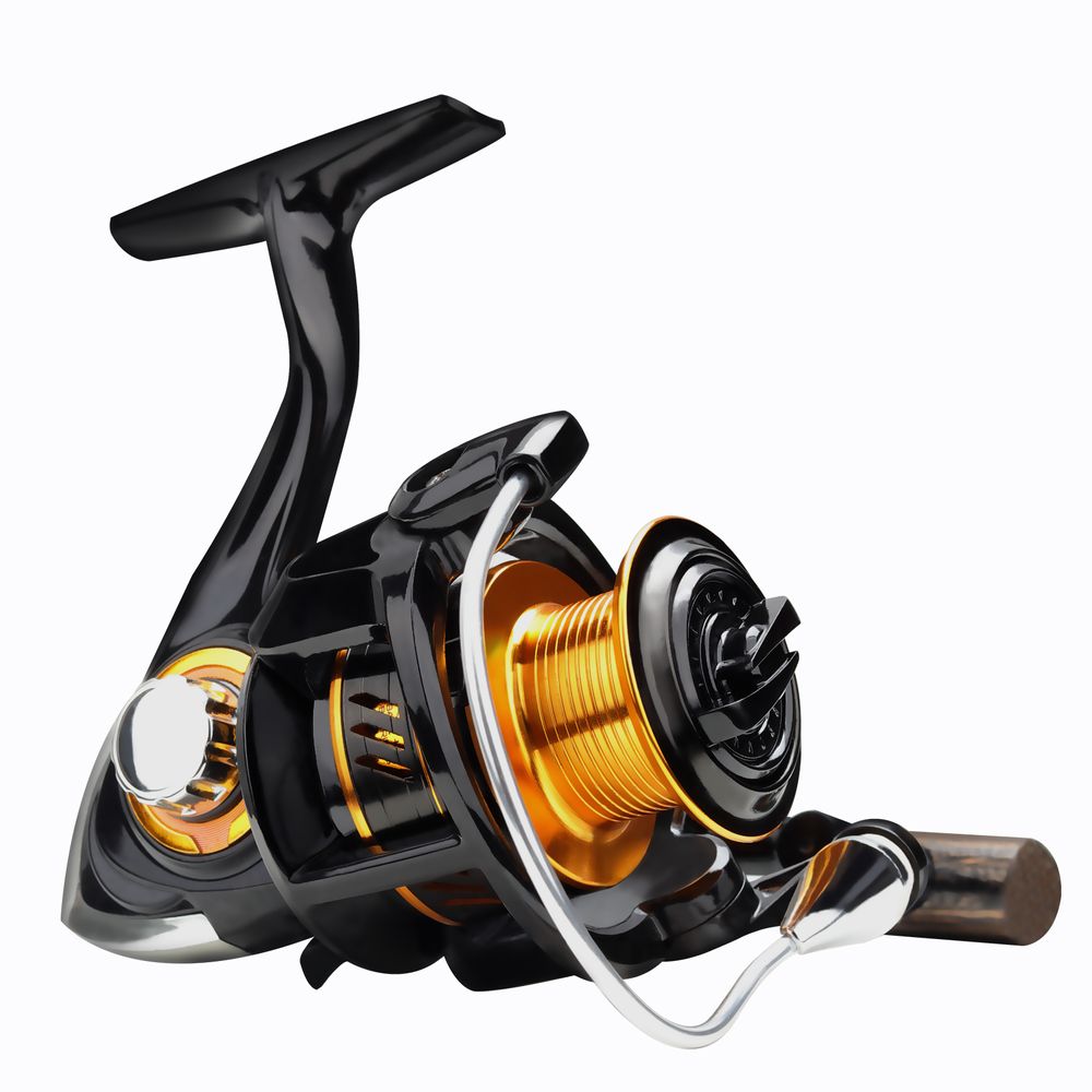 8FANS & FULAIYING Co-brand Spinning Fishing Reels with Collapsible Wood Handle