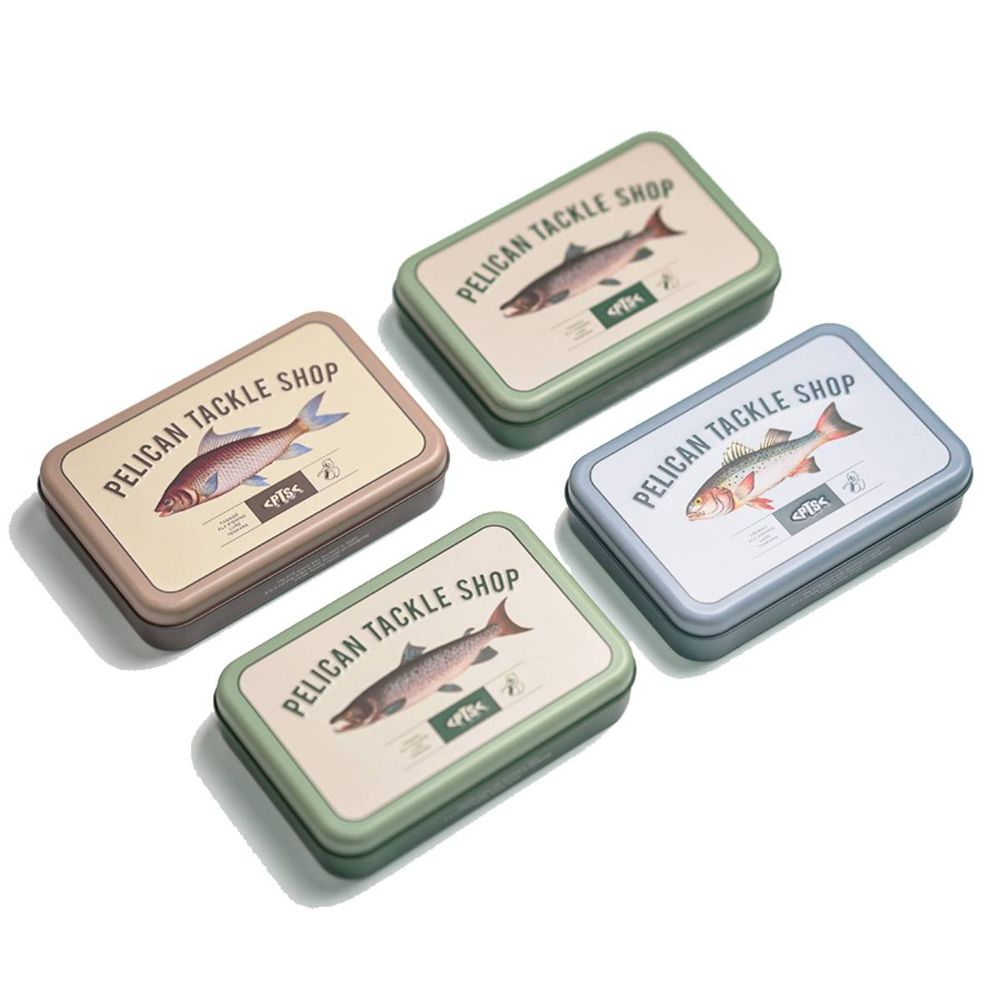 8FANS & PTS Co-branded Fly Boxes Double Sided Flies Case