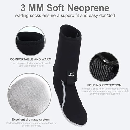 8Fans Camo Clogs + Neoprene Wading Socks Bundle