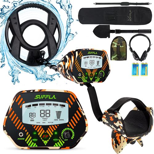 SUFFLA Hobby Metal Detector High Accuracy & Waterproof for Adults Juniors Elders SMD02B