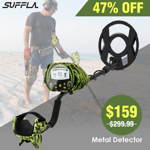 SUFFLA Multi-Modes Hobby Metal Detector User-Friendly & Lightweight for Adults Juniors Elders - SMD01