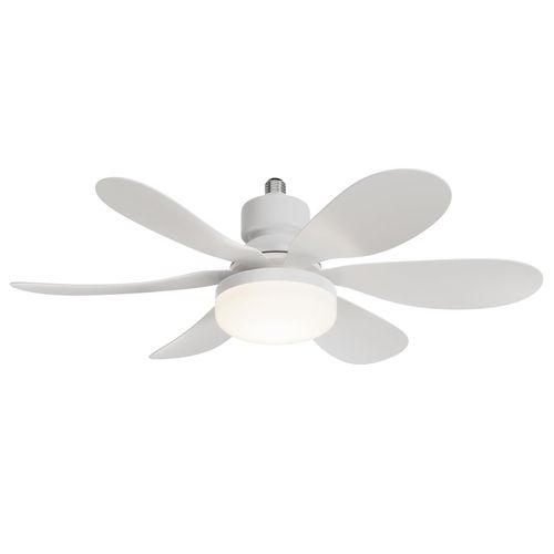 20" 3-Speed Light Bulb Socket Ceiling Fan