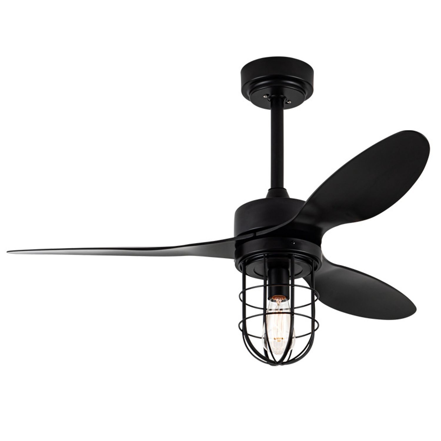 KBS Wholesale 42 inch Modern Farmhouse Ceiling Fan with Light for Living Rooms