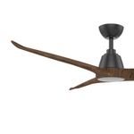 part of KBS Wholesale 52 Inch Real Wood Blade Ceiling Fan Dual Mount No Light