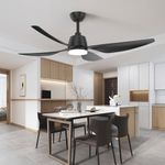 KBS Wholesale four blade ceiling fan with less noise in kitchen