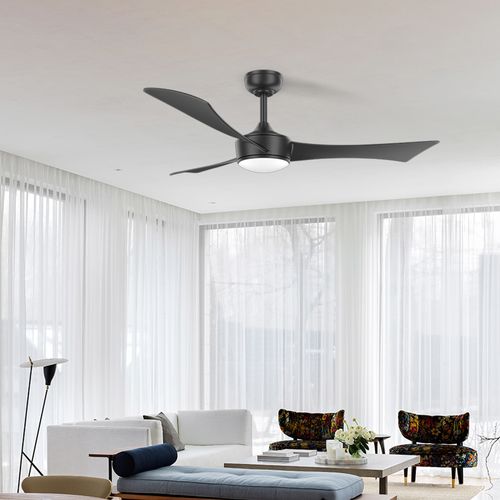 Energy-Saving 3 Blade Morden Decorative Indoor Ceiling Fan With Light And Remote Control