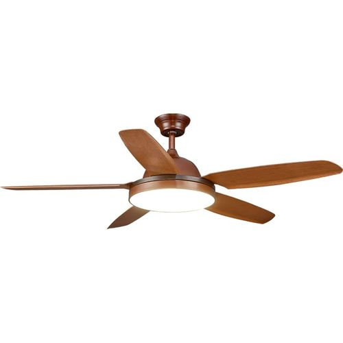 Modern 5 Blade Ceiling Fan with Light and Remote