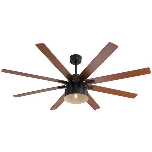 Large Ceiling Fans With Electric Bulb 8 Blades Contemporary Ceiling Fan With Light