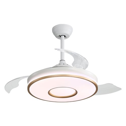 42‘’Bladeless Retractable LED Ceiling Fan