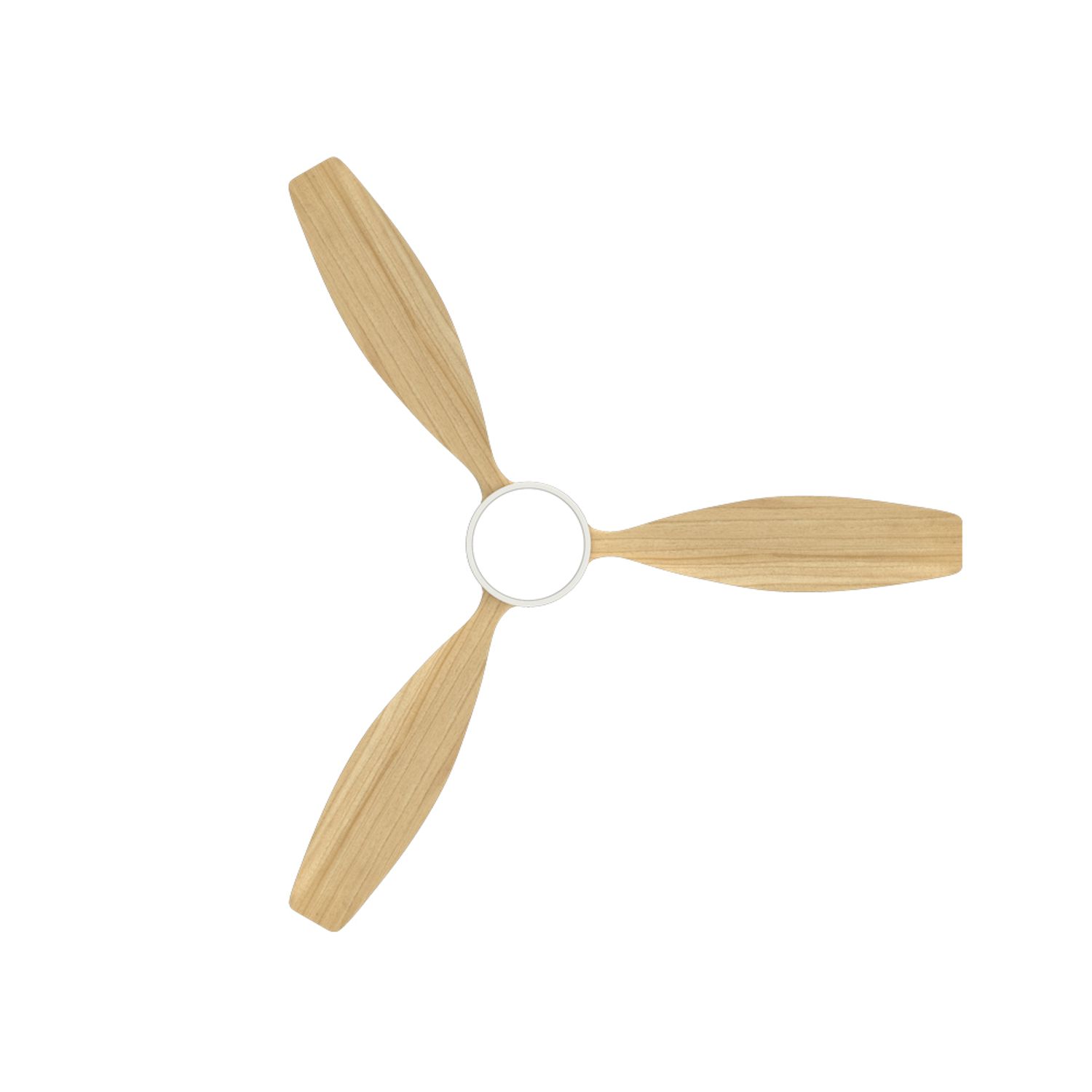 KBS 3 blade Indoor Wooden Ceiling Fan with Lights and Remote