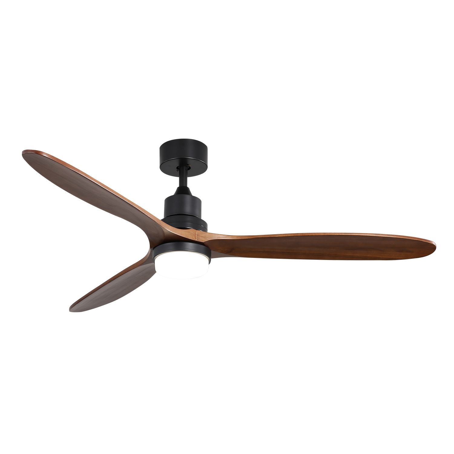 KBS 60 inch Wood Design Reversible Ceiling Fan with Remote and lights