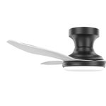 black and white ceiling fan blade
