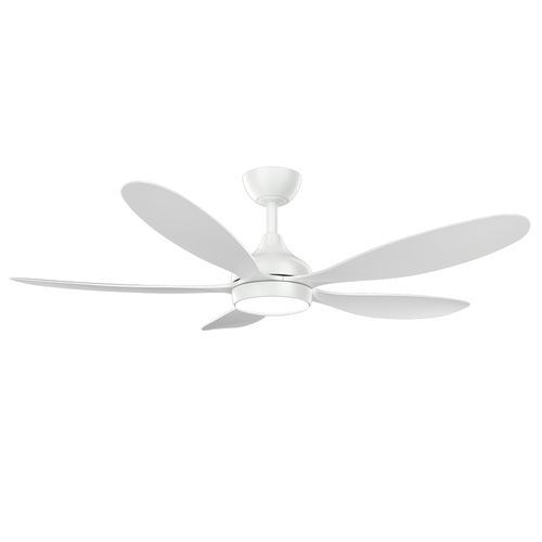 Smartphone Controlled Modern Ceiling Fan with Dimmable Light