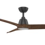 Dual Mount real wood blade ceiling fan