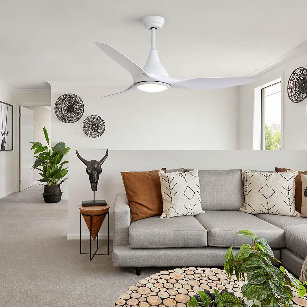 ABS Modern Ceiling Fan With Light