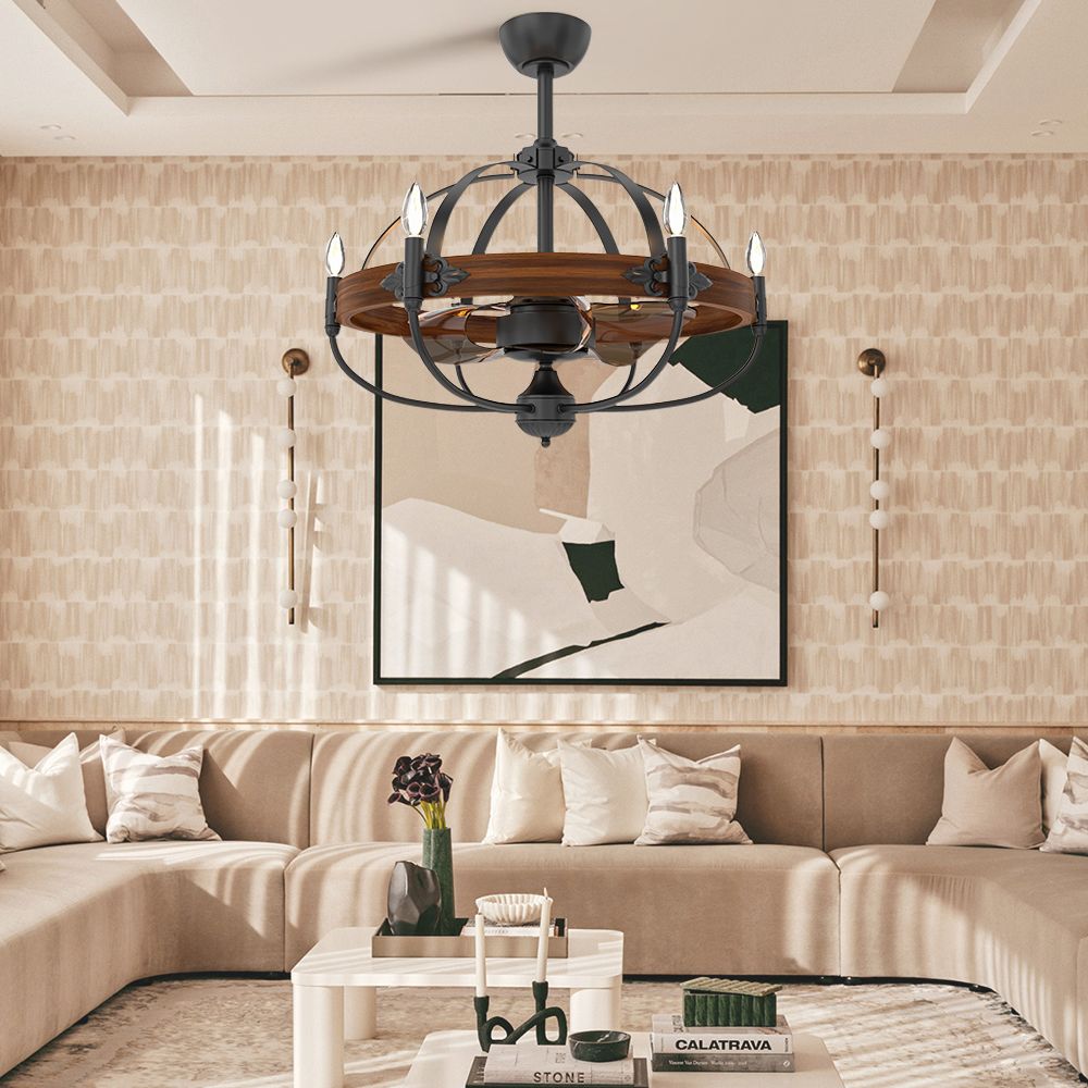 Decorative Ceiling Fan With Light