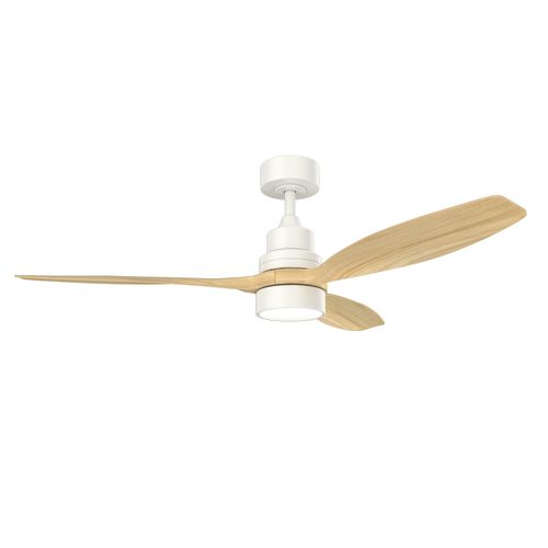 3 Blade Modern Wood Ceiling Fan with Light and Remote