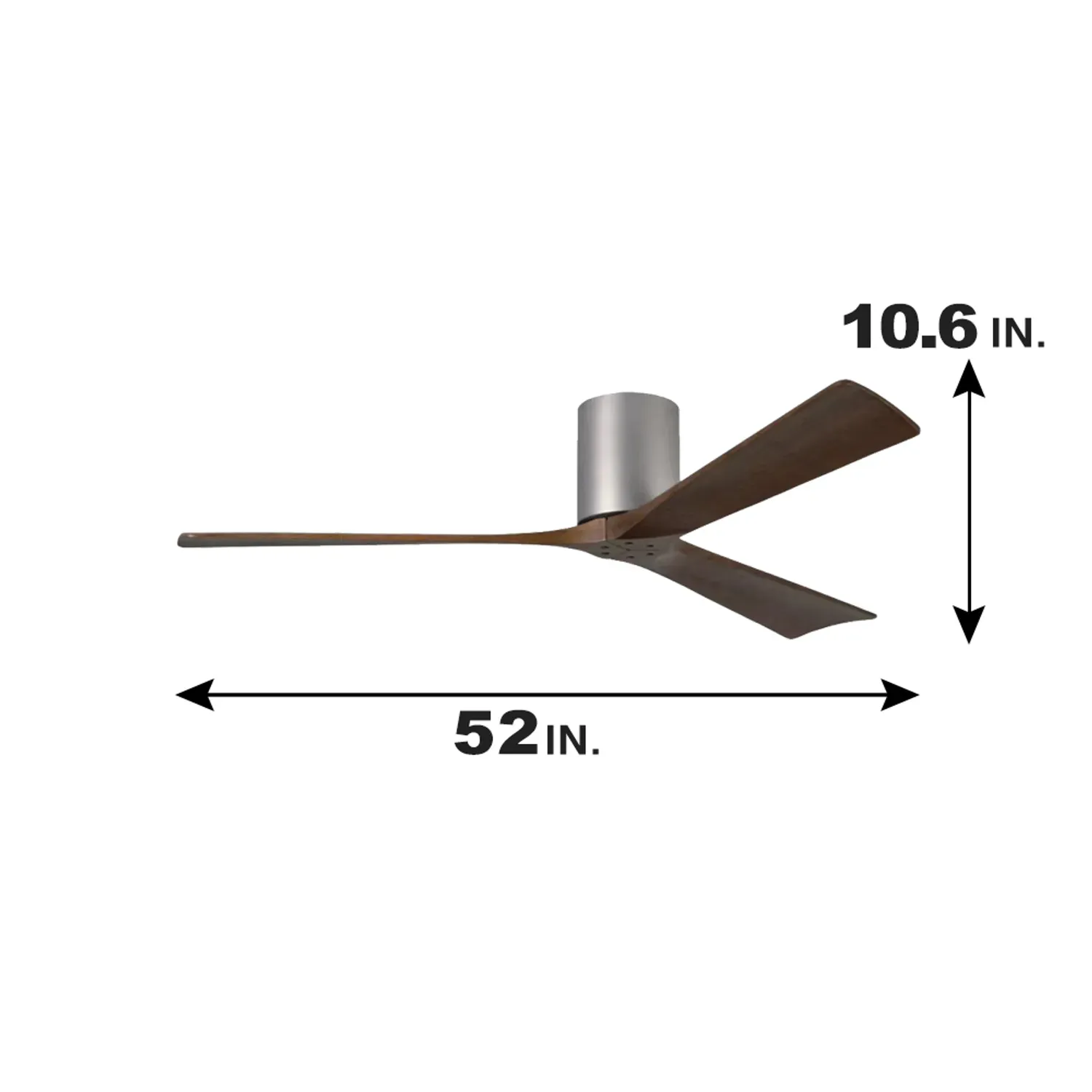 KBS 52 inch Ceiling Fan Size