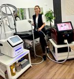 two T5 Pro diode laser hair removal on the beauty salon