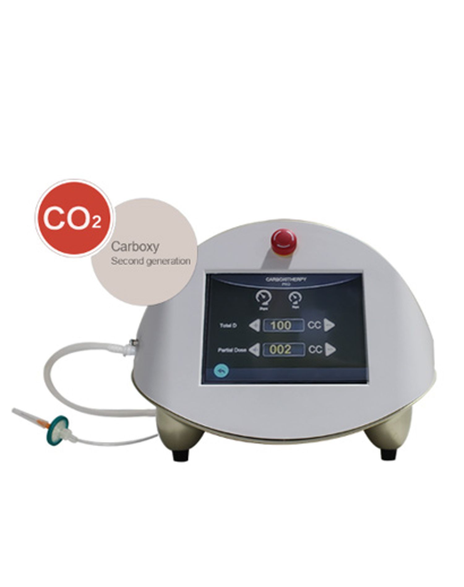 Jontelaser carbontherapy machine front view