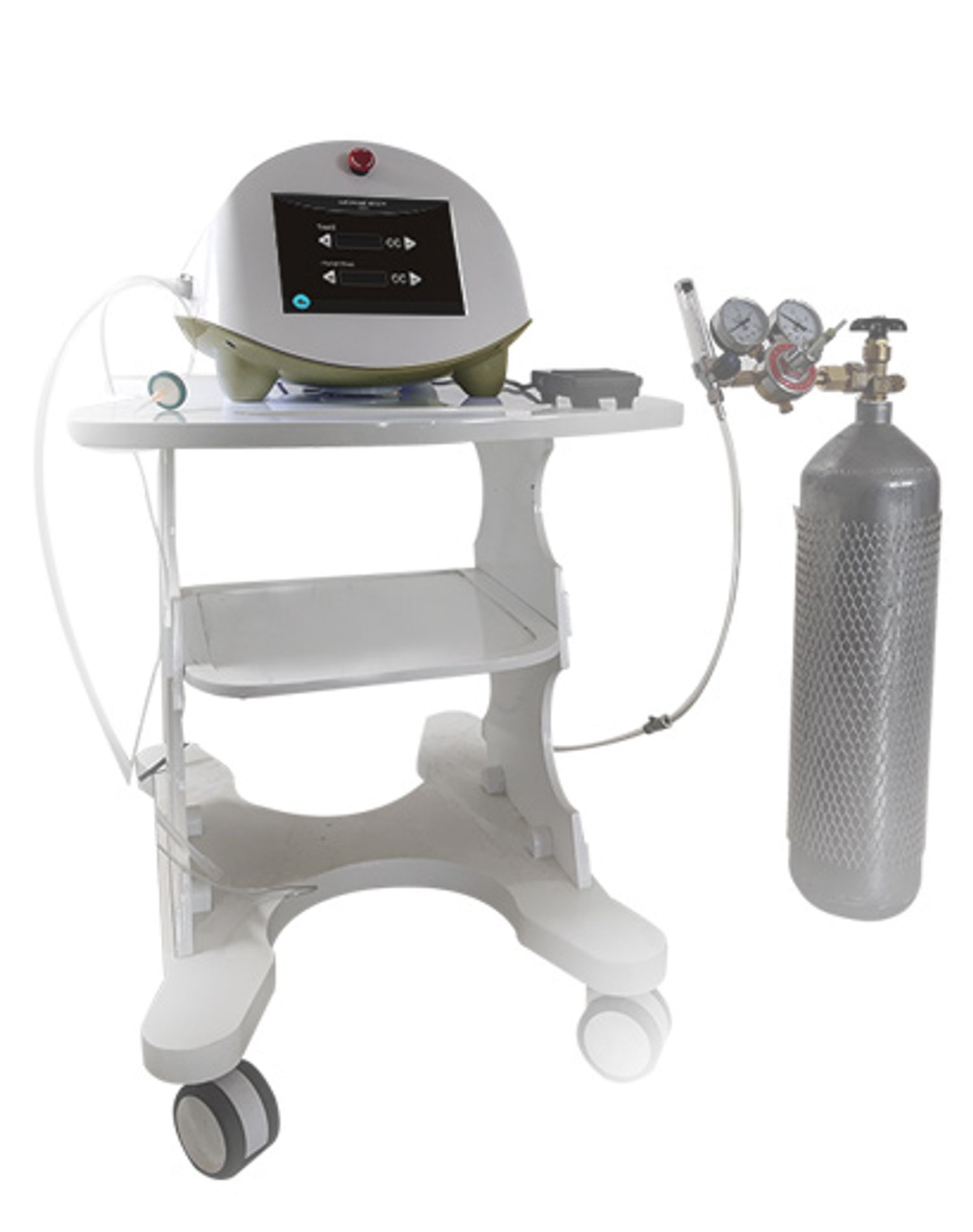Full carbontherapy device for treatment