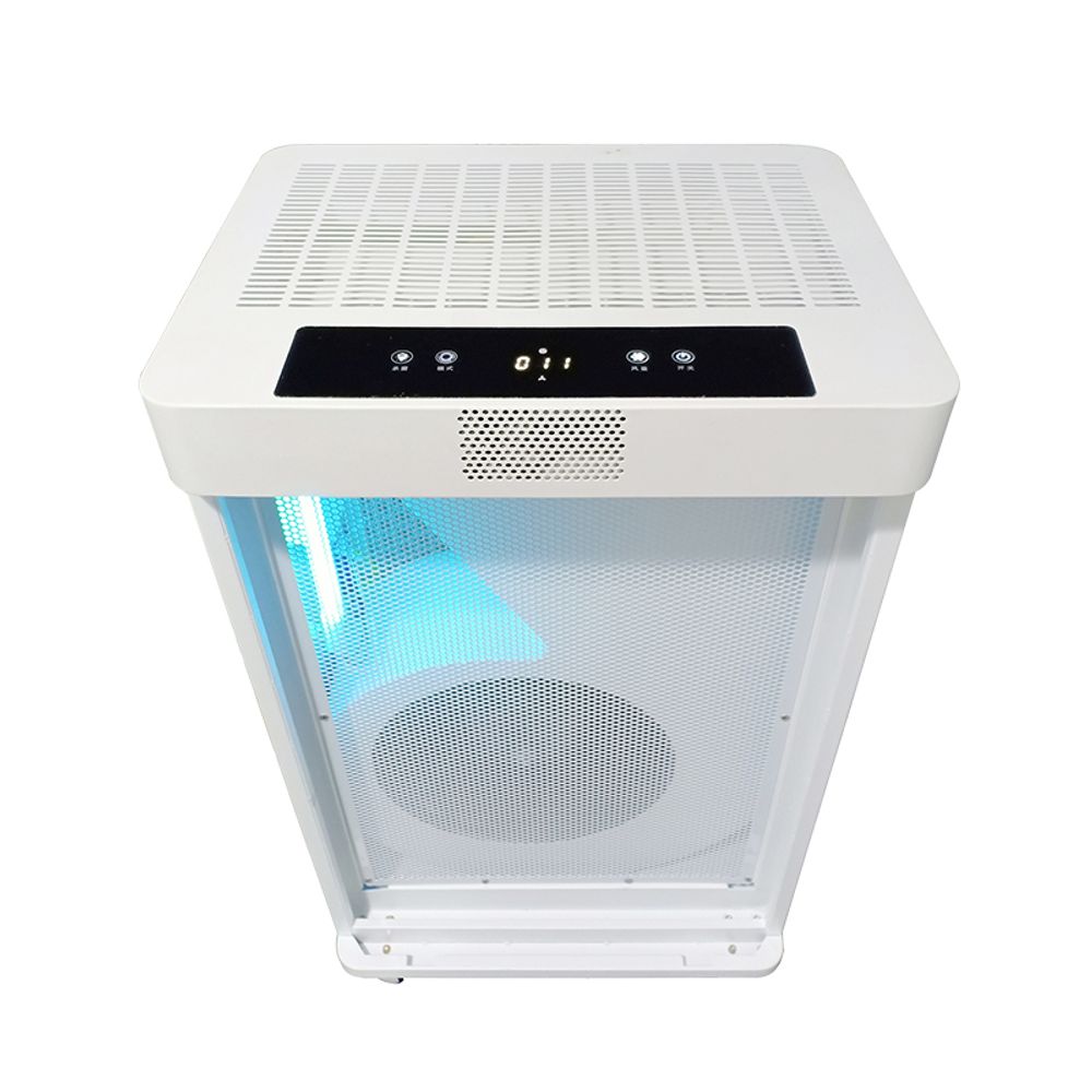 Large Intelligent Air Purifier with PM2.5 Air Quality Display for Large Rooms, Offices