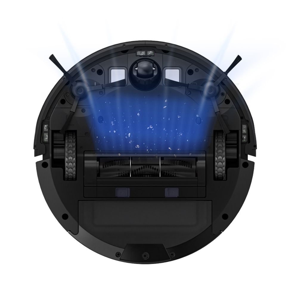 V100: Visual Navigation Robot Vacuum with Anti-Tangle Brush and Electric Water Tank