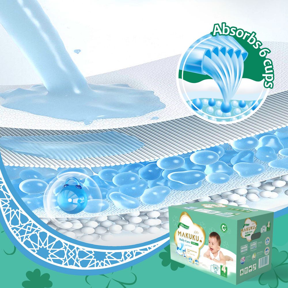 MAKUKU Daily Care Diapers Jumbo Box