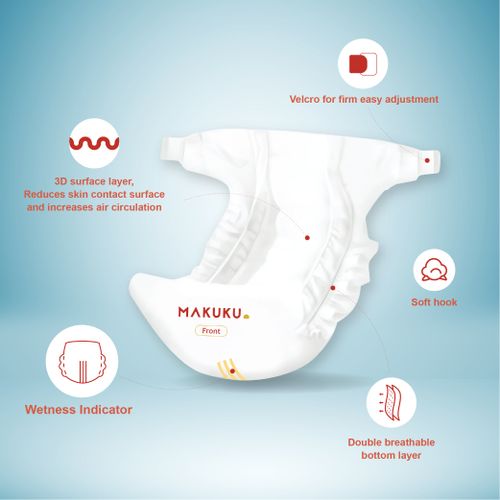 MAKUKU Air Diapers Slim