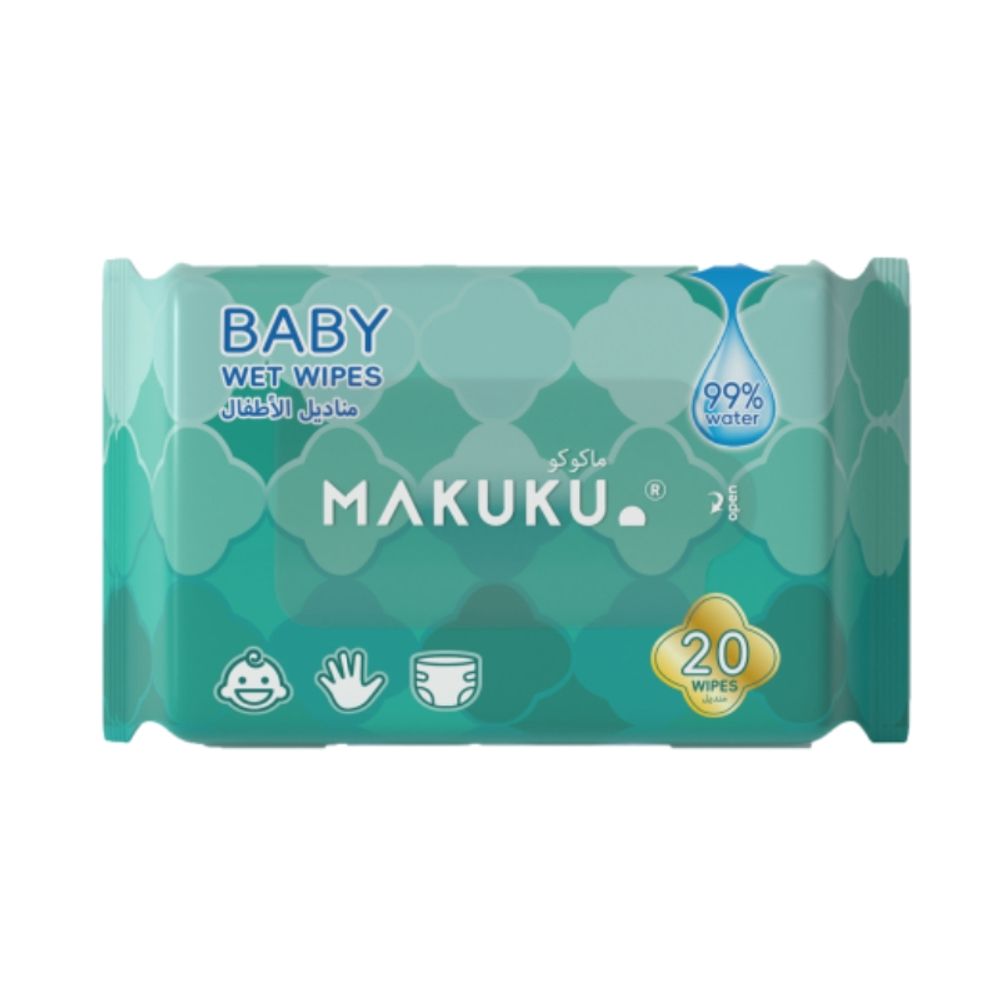 MAKUKU Baby Wet Wipes 20PCS