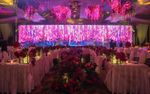 Luxurious wedding reception with a wide P391 LED display
