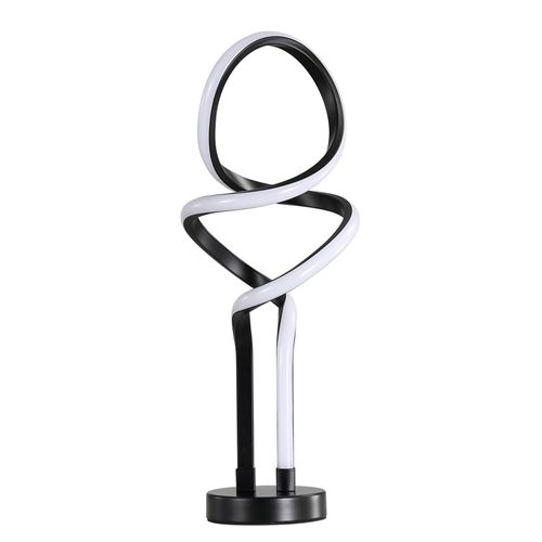 [Clearance] Sofucor 19" Table Lamp with LED Spiral Design