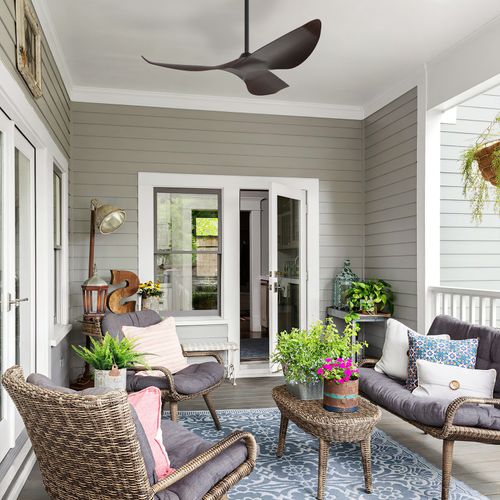 52″ Curved ABS Blades Ceiling Fan