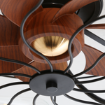 Sofucor caged 20 ceiling fan with light