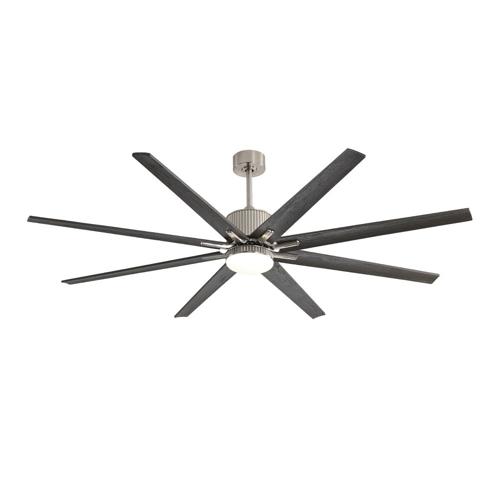 76″ Smart Ceiling Fan With Light